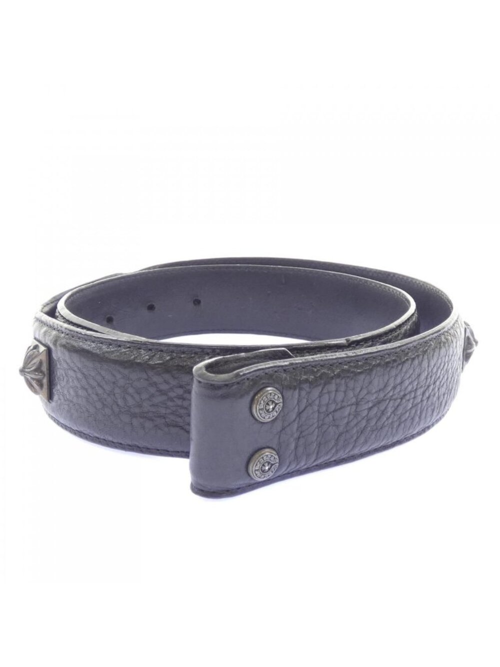 Chrome Hearts Zero Pyramid Studs 1.5 Strp Bundy Belt